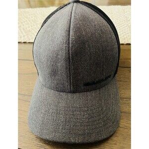 Oakley Flexfit Yupoong Heather Gray Mesh Back Hat Cap Men's Size L-XL